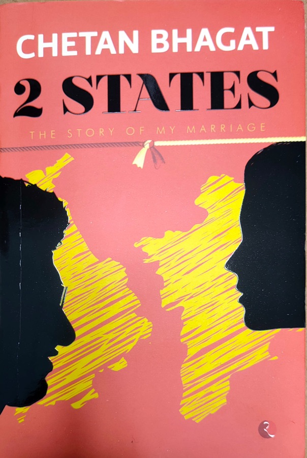 2 states — Punjabi book cover, Kitab Hut