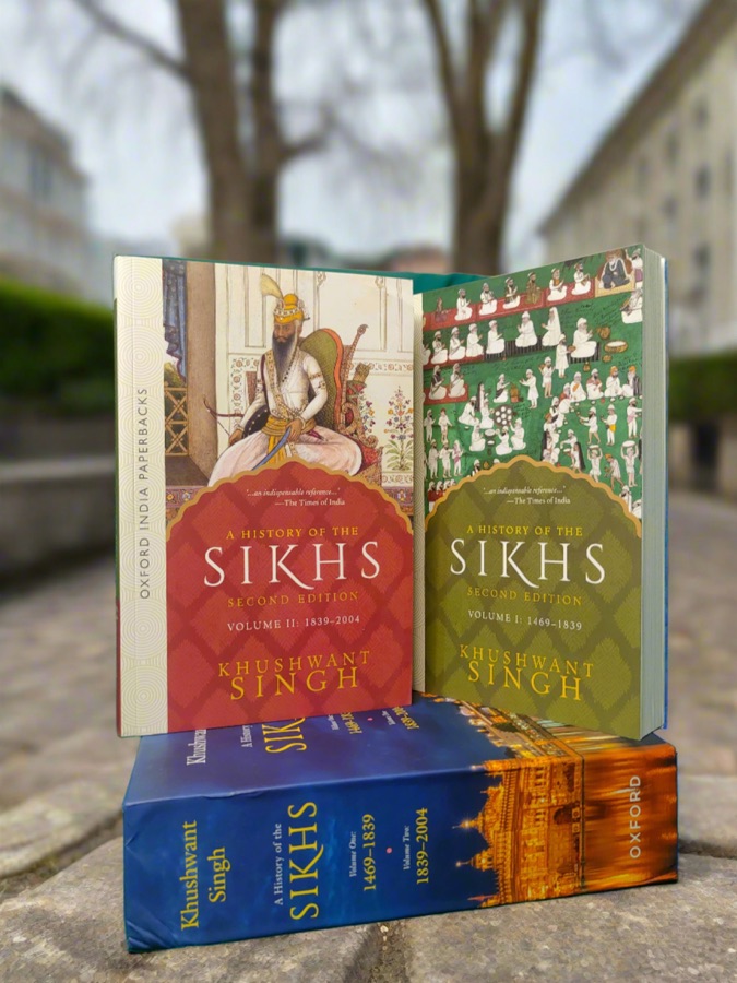 A History of The Sikhs(English) — Punjabi book cover, Kitab Hut