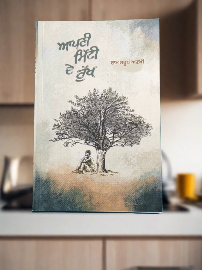 APNI MITTI DE RUKH(RAM SAROOP ANKHI) — Punjabi book cover, Kitab Hut
