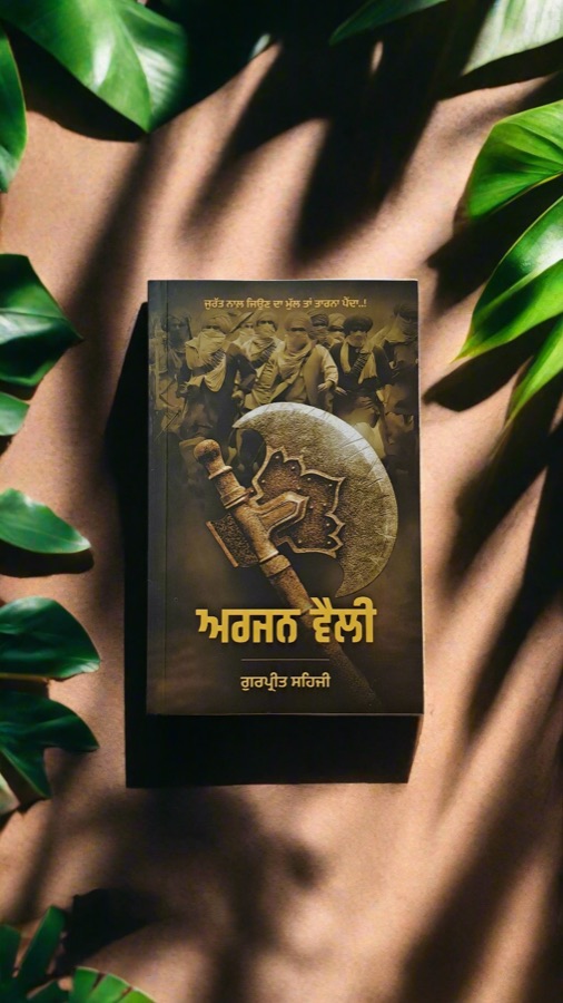 ਅਰਜਨ ਵੈਲੀ — Arjun Velly — Punjabi book cover, Kitab Hut