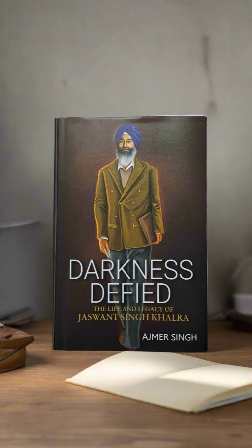 Darkness Defied — Punjabi book cover, Kitab Hut