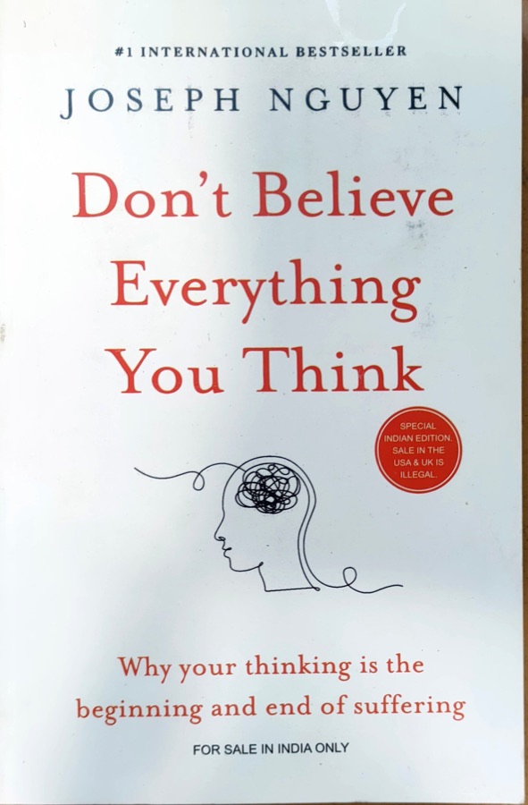 Don't believe everything you think — Punjabi book cover, Kitab Hut