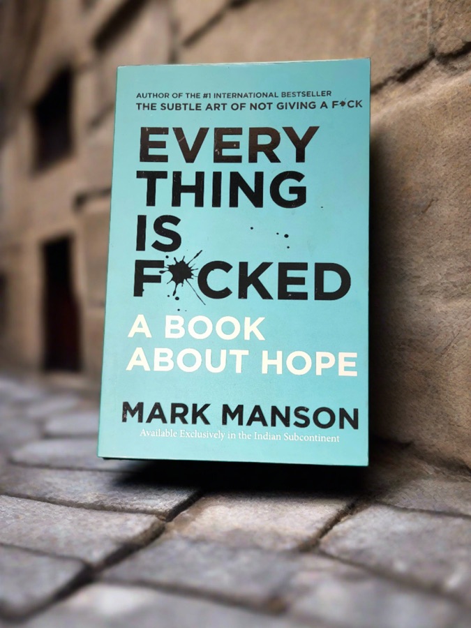 EVERY THING IS FUCKED — Punjabi book cover, Kitab Hut