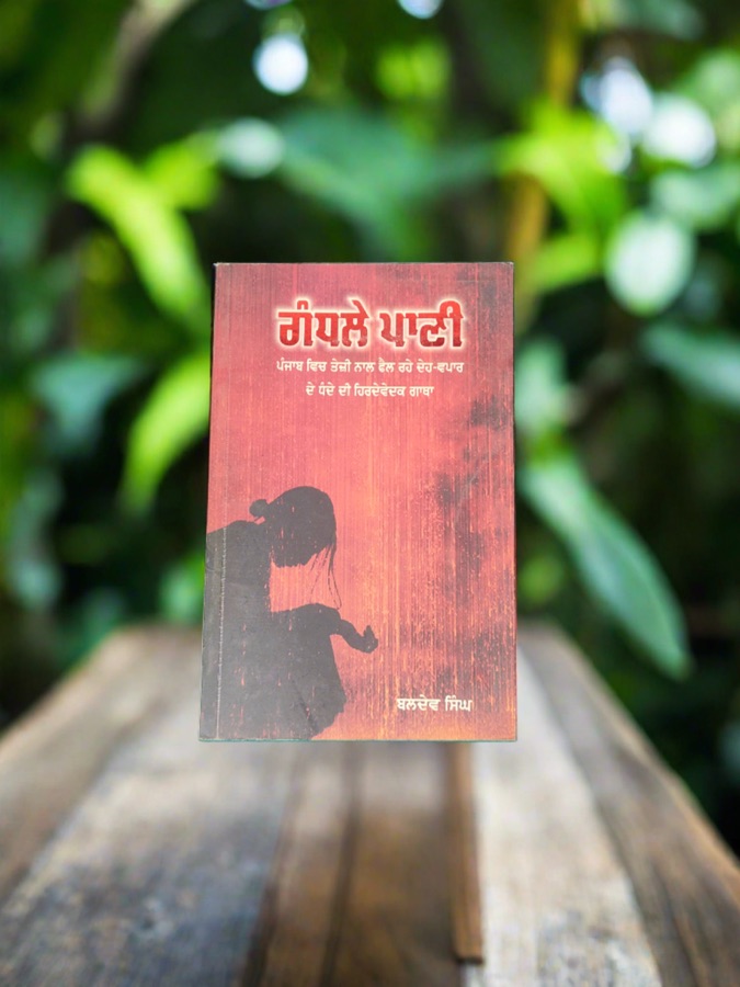 ਗੰਧਲੇ ਪਾਣੀ — GANDHLE PANI — Punjabi book cover, Kitab Hut