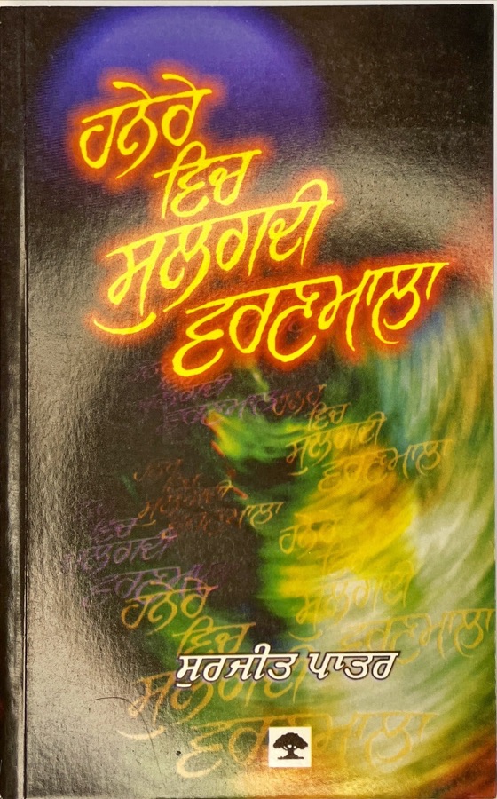 ਹਨੇਰੇ ਵਿੱਚ ਸੁਲਗਦੀ ਵਰਨਮਾਲਾ — HANERAY VICH SULAGDI VARANMALA — Punjabi book cover, Kitab Hut