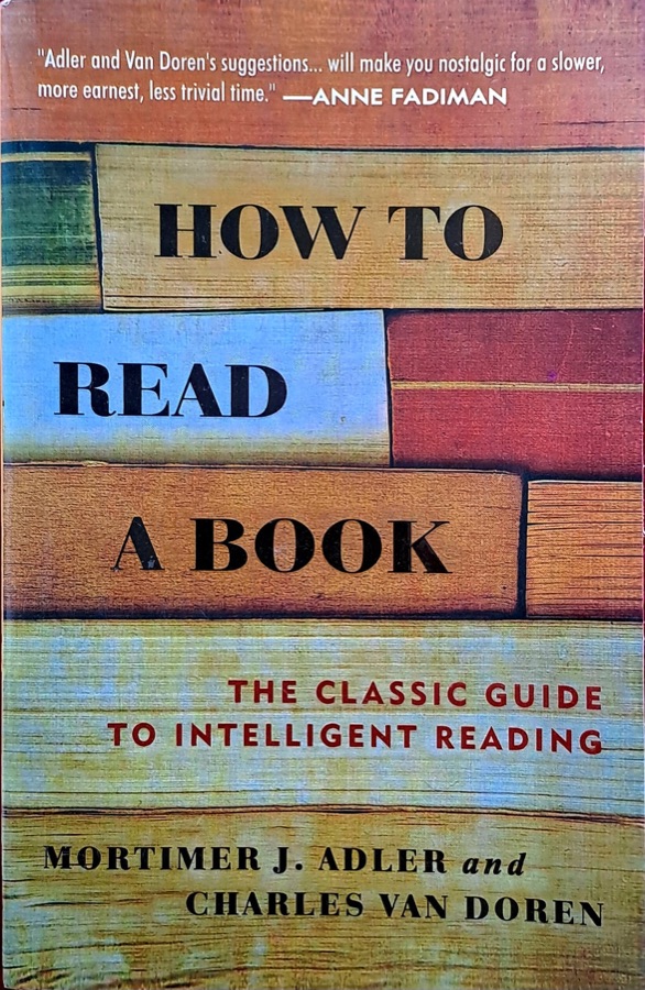 HOW TO READ A BOOK — Punjabi book cover, Kitab Hut