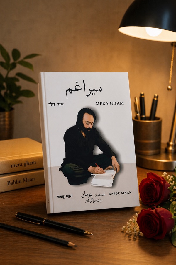 ਮੇਰਾ ਗਮ — Mera Gham — Punjabi book cover, Kitab Hut