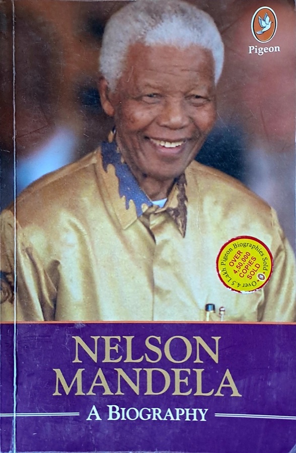 NELSON MANDELA(A Biography) — Punjabi book cover, Kitab Hut
