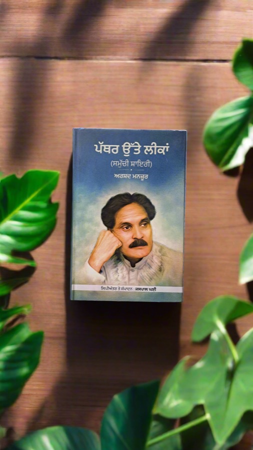 ਪੱਥਰ ਉੱਤੇ ਲੀਕਾਂ — PATHAR UTE LIKAAN — Punjabi book cover, Kitab Hut