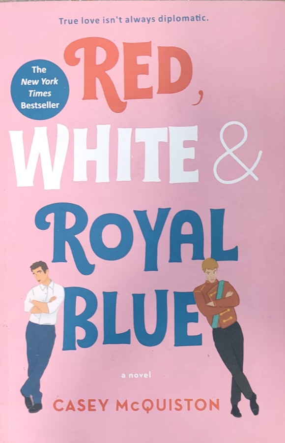 red white & royal blue — Punjabi book cover, Kitab Hut