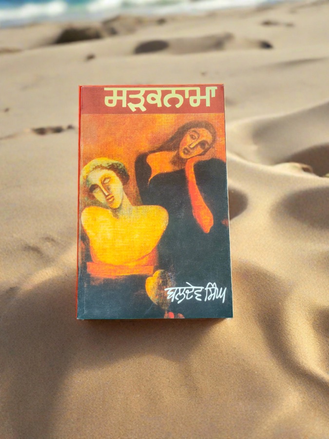SADAKNAMA — Punjabi book cover, Kitab Hut