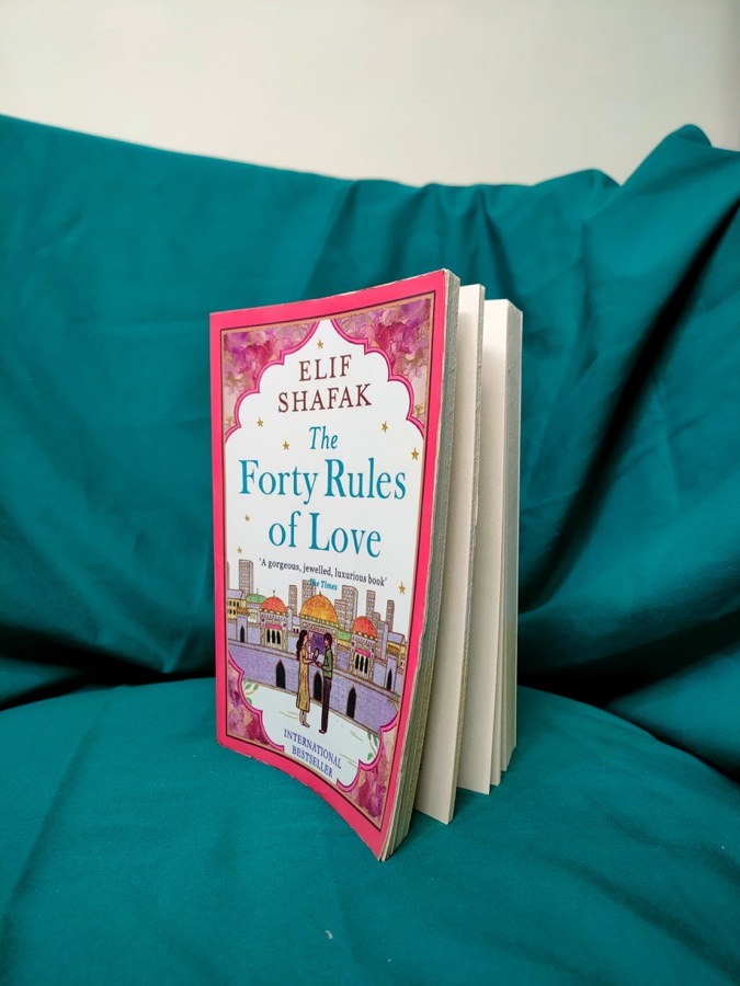 The Forty Rules Of Love - Elif Shafak — Punjabi book cover, Kitab Hut