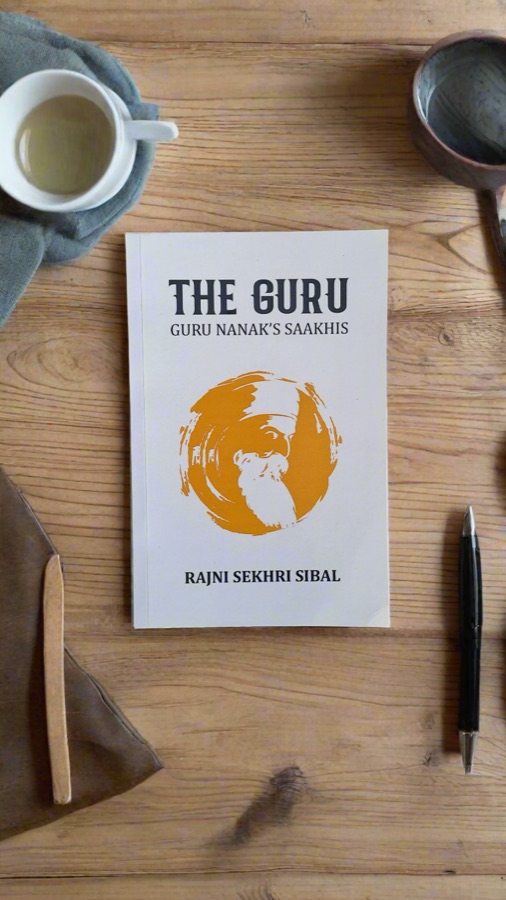 The Guru (Guru Nanak's Saakhis) — Punjabi book cover, Kitab Hut