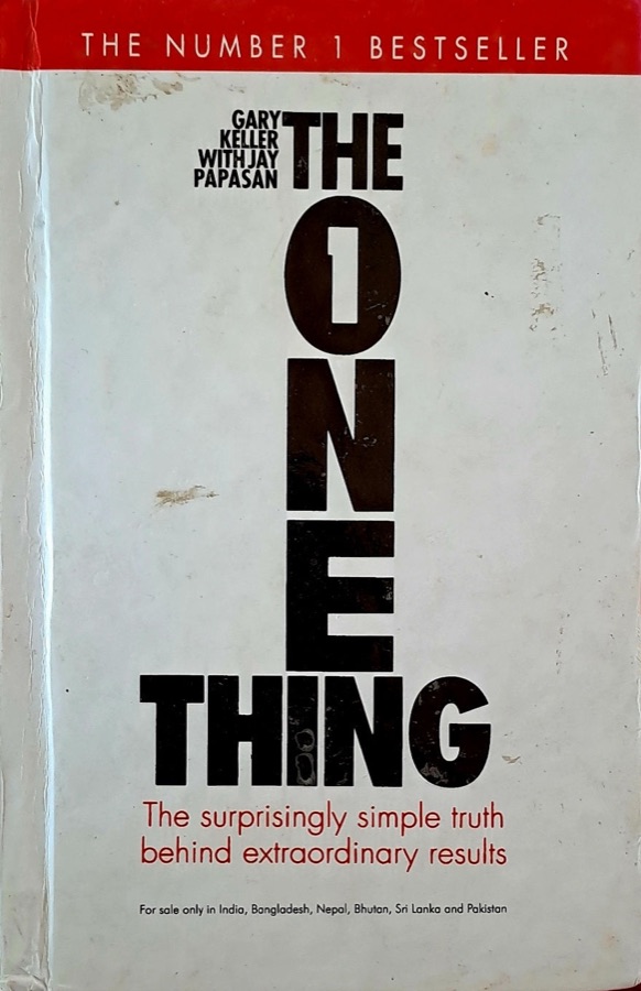 The One Thing — Punjabi book cover, Kitab Hut