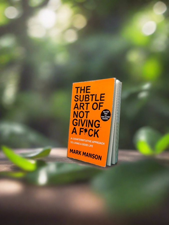 The Subtle Art Of Not Giving a F*ck — Punjabi book cover, Kitab Hut