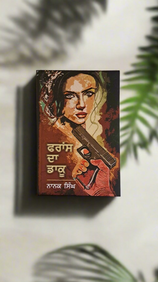 ਫਰਾਂਸ ਦਾ ਡਾਕੂ — Punjabi book cover, Kitab Hut
