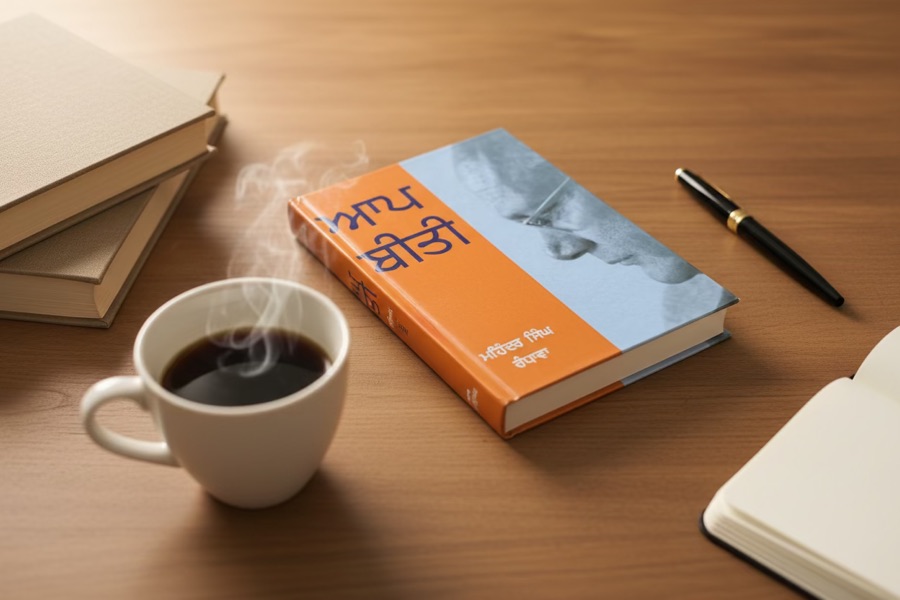 ਆਪ ਬੀਤੀ — Aap Beeti — Punjabi book cover, Kitab Hut