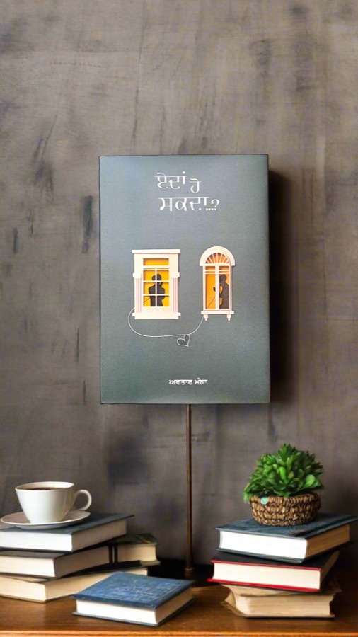 ਏਦਾਂ ਹੋ ਸਕਦਾ..? — Punjabi book cover, Kitab Hut
