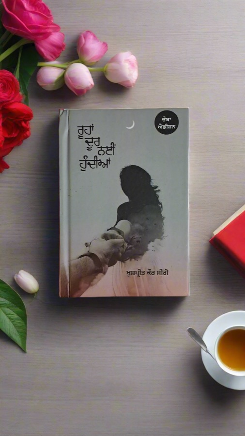 ਰੂਹਾਂ ਦੂਰ ਨਈੰ ਹੁੰਦੀਆਂ । ROOHAN DOOR NAI HUNDIAN — Punjabi book cover, Kitab Hut