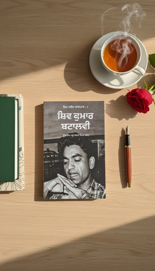 ਸ਼ਿਵ ਕੁਮਾਰ ਬਟਾਲਵੀ — Punjabi book cover, Kitab Hut
