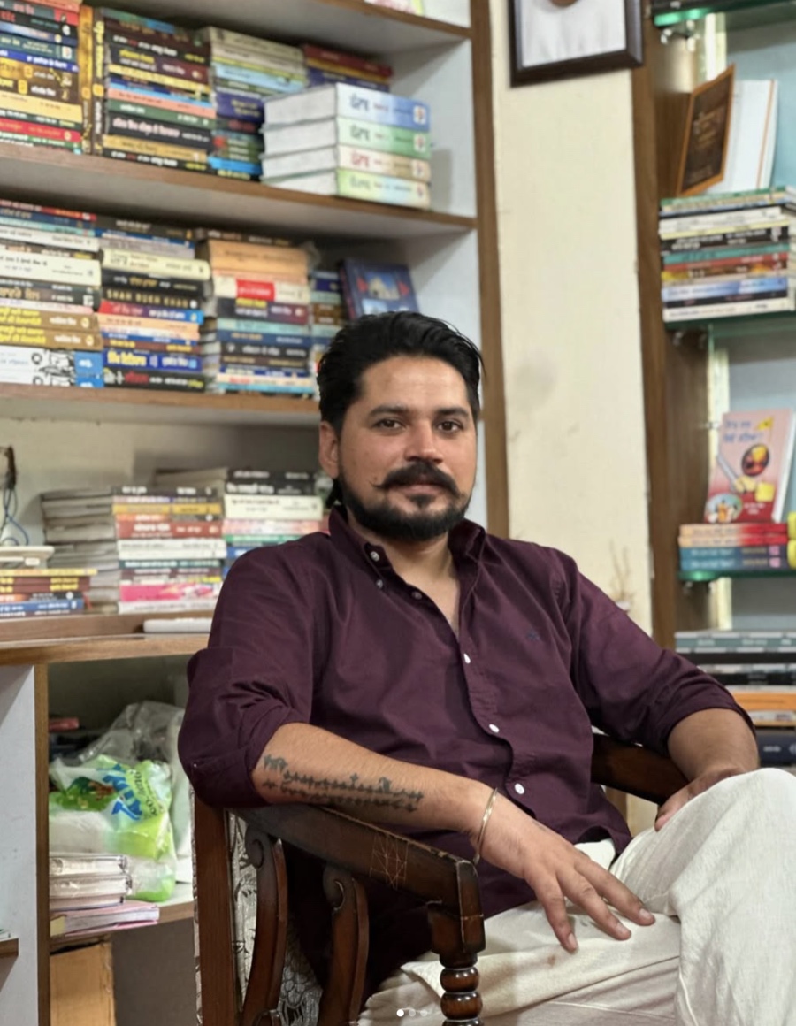 Manjinder Makha, founder of Kitab Hut